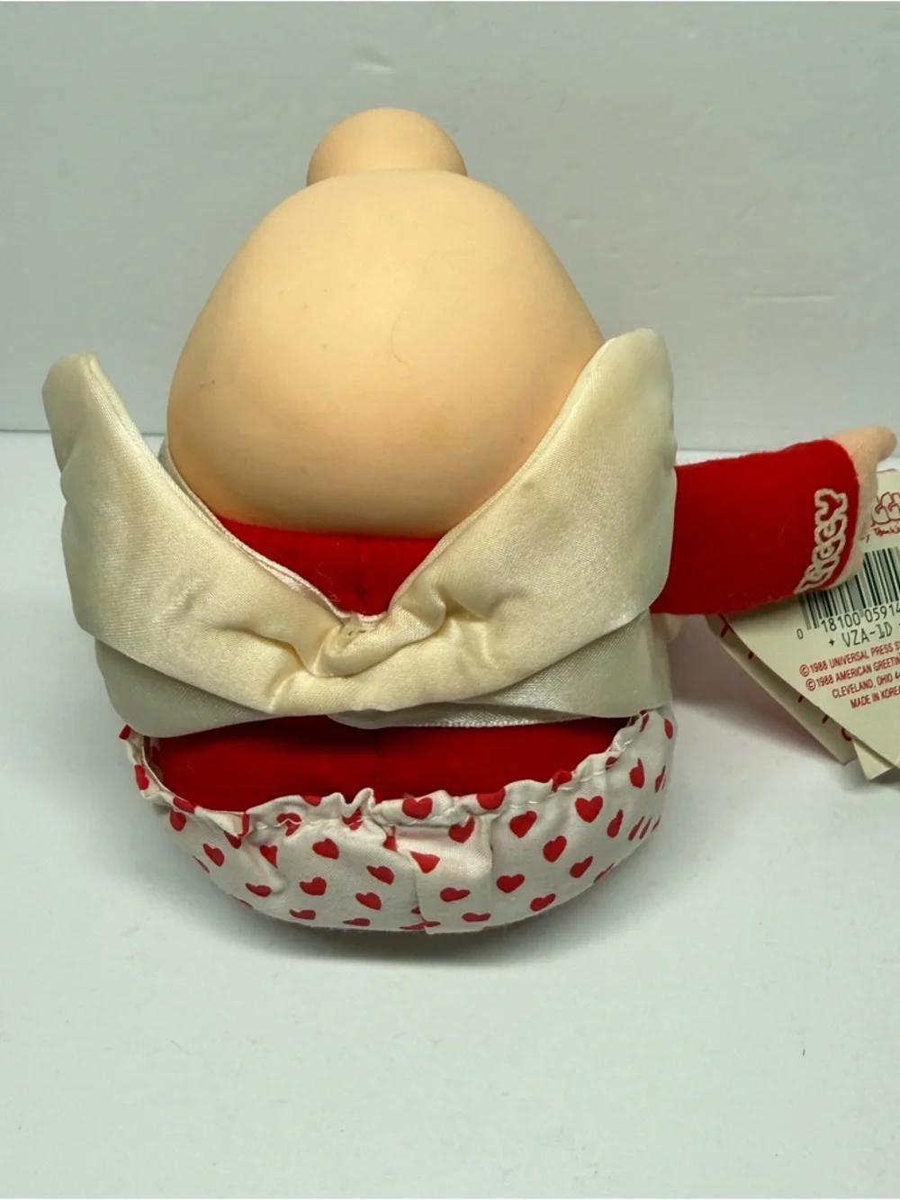 Vintage 1988 Valentine's Day Ziggy Cupid Plush Toy by American Greetings W Tags - Picture 4 of 11